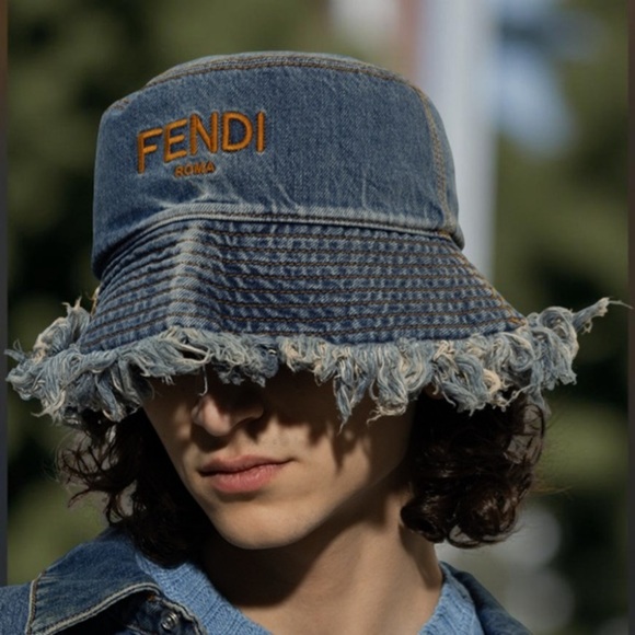 Fendi Denim Bucket Hat - Picture 15 of 16